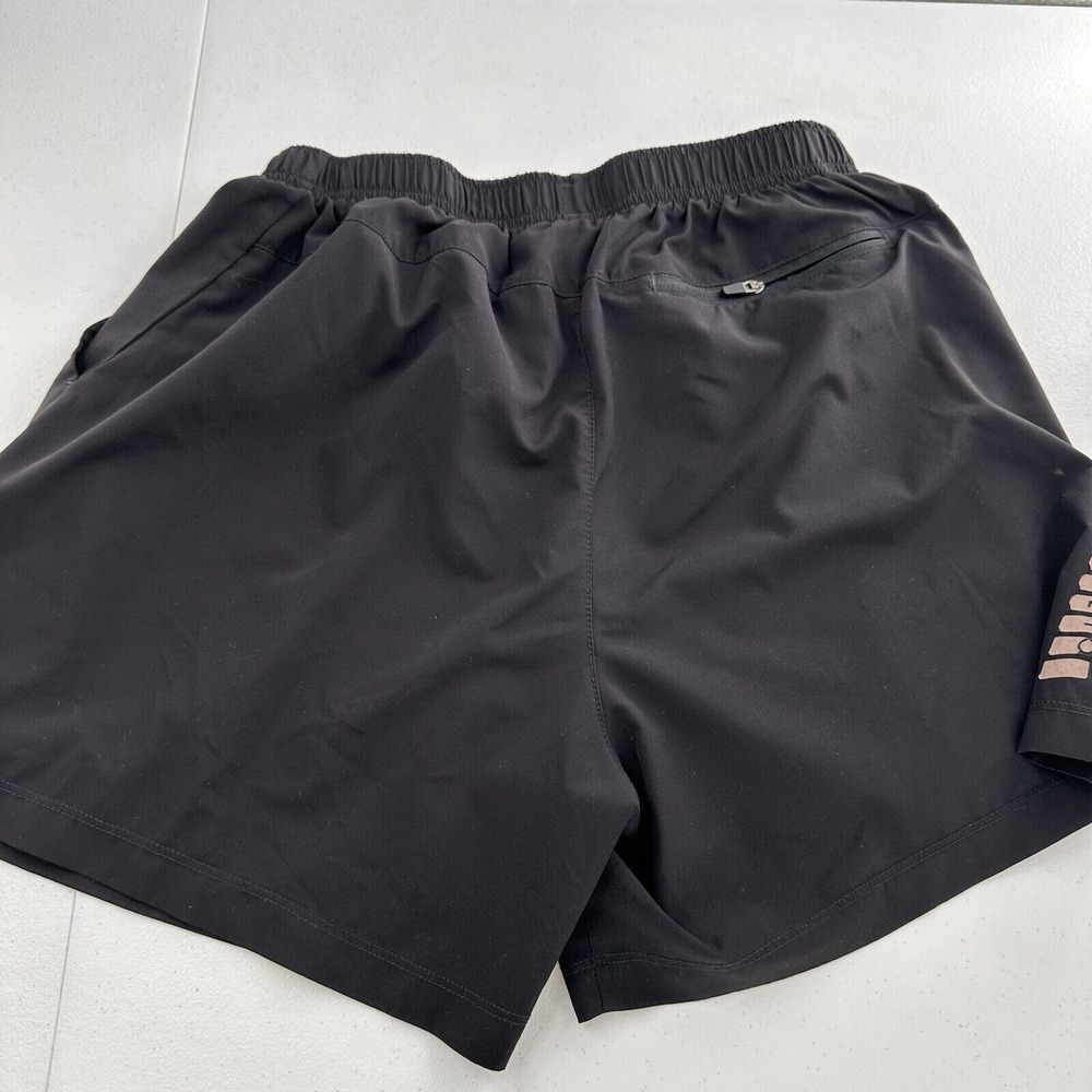 Athlio Mens Black Running Shorts Size S Breathable Polyester & Elastane Fabric W - Picture 9 of 10